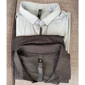 Bundle of Lululemon men's shirt size M Polo's